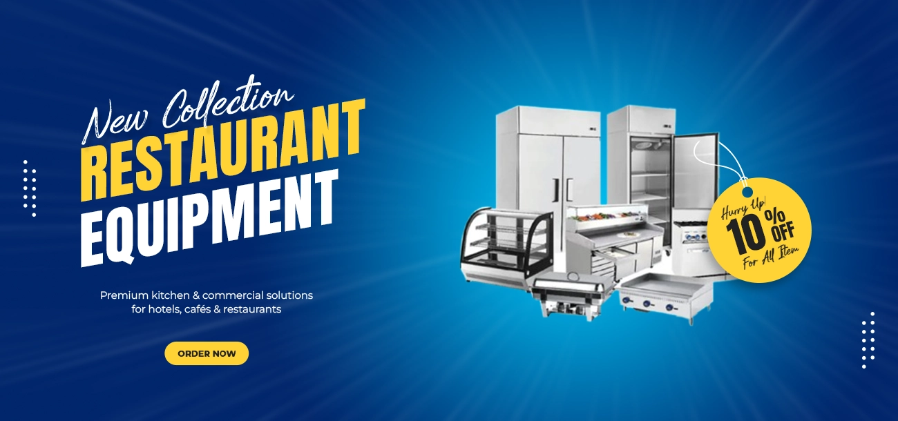 Restaurant Equipment Banner