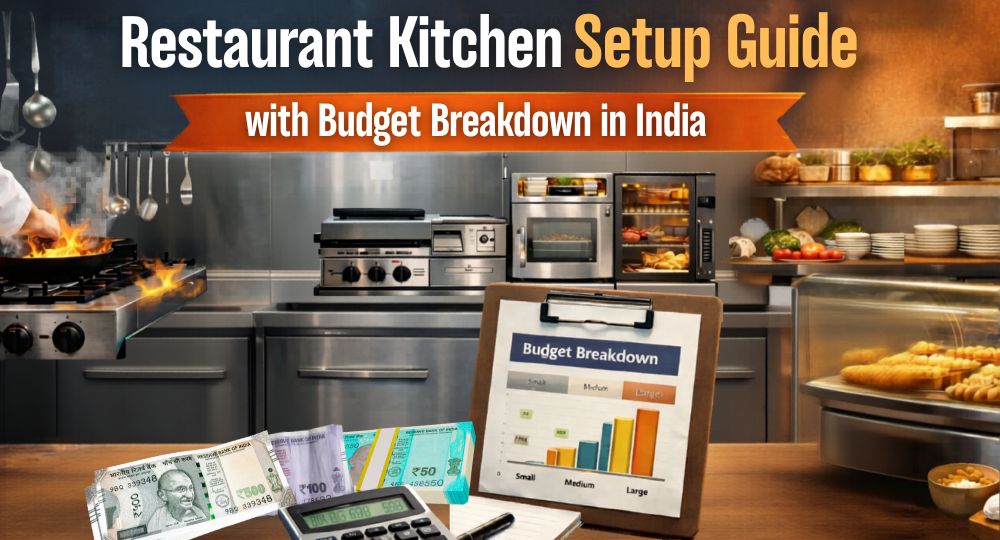 Restaurant Kitchen Setup Guide with Budget Breakdown in India